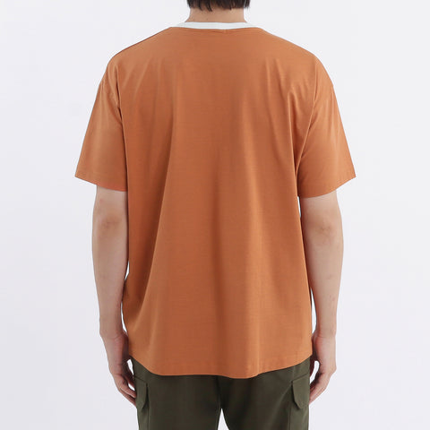 【THE LIMITED EDITION】 Ringer Neck Big T-shirt Color: Sunset