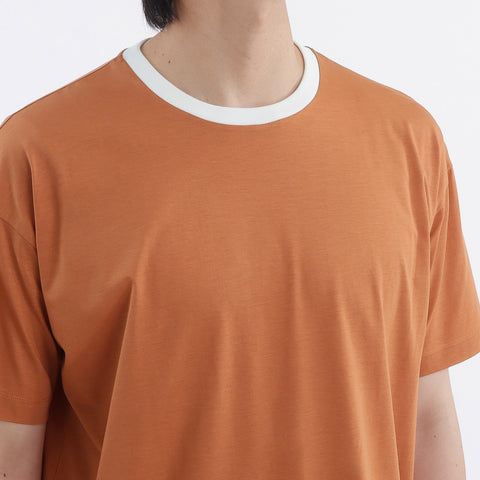 【THE LIMITED EDITION】 Ringer Neck Big T-shirt Color: Sunset