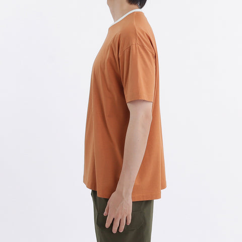 【THE LIMITED EDITION】 Ringer Neck Big T-shirt Color: Sunset