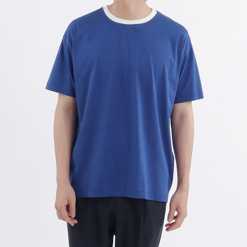 【THE LIMITED EDITION】Ringer Neck Big T-shirt Color: Ultra Marine