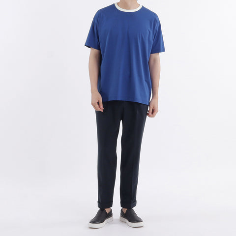【THE LIMITED EDITION】Ringer Neck Big T-shirt Color: Ultra Marine