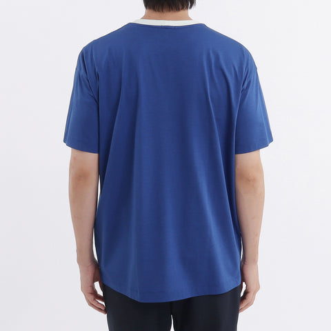 【THE LIMITED EDITION】Ringer Neck Big T-shirt Color: Ultra Marine