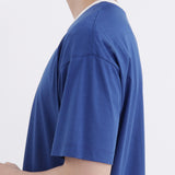 【THE LIMITED EDITION】Ringer Neck Big T-shirt Color: Ultra Marine