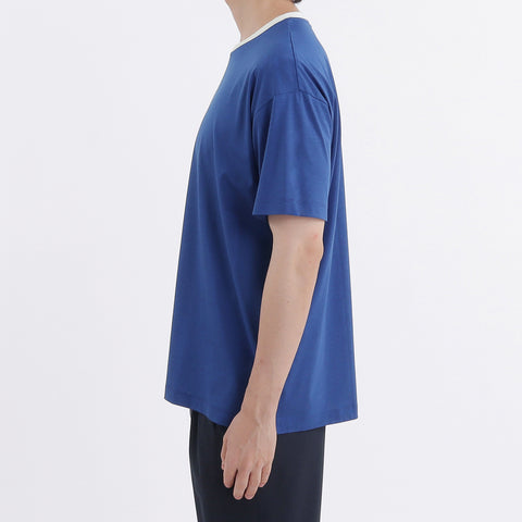【THE LIMITED EDITION】Ringer Neck Big T-shirt Color: Ultra Marine