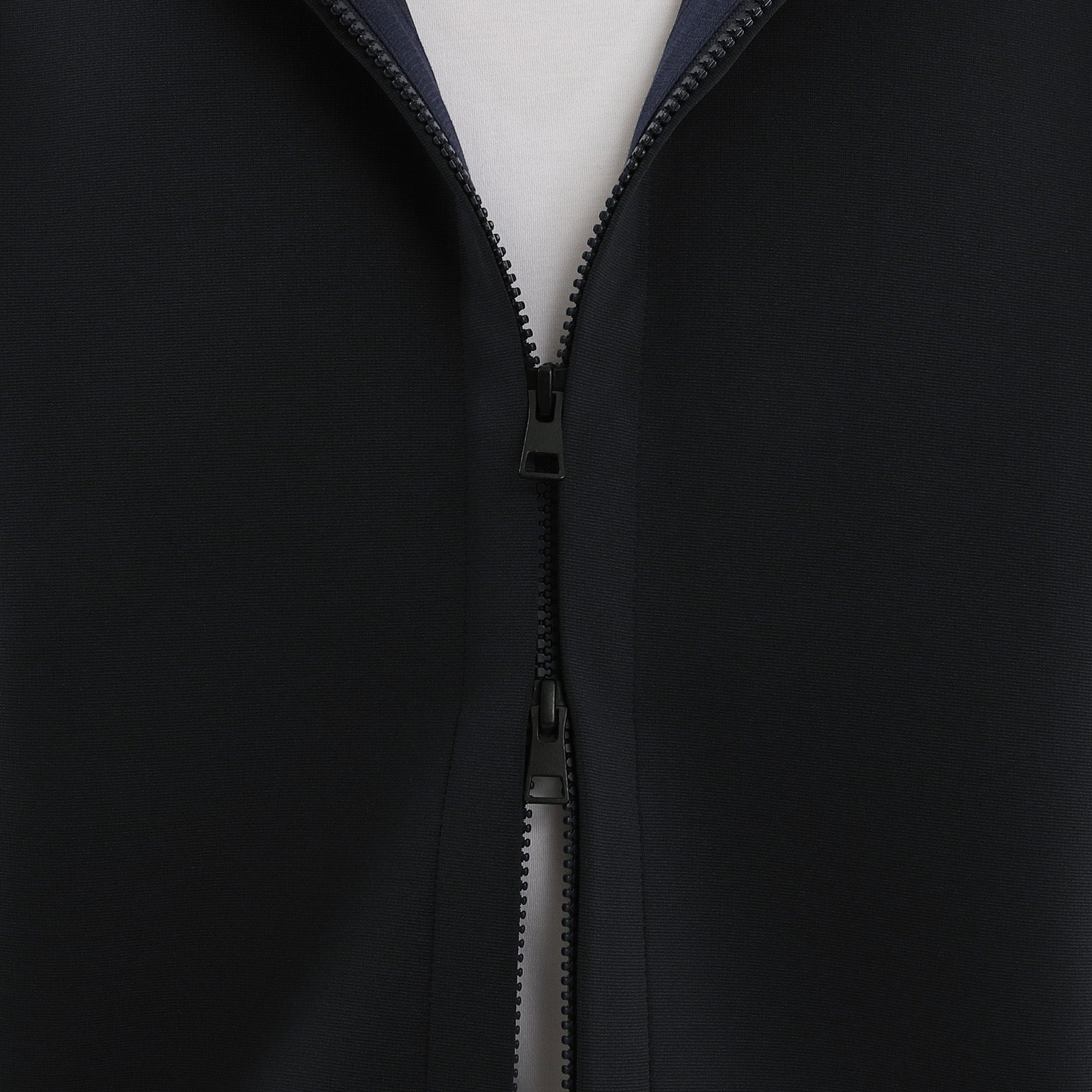 Triacetate Scuba Jersey Hoodie Color: Navy