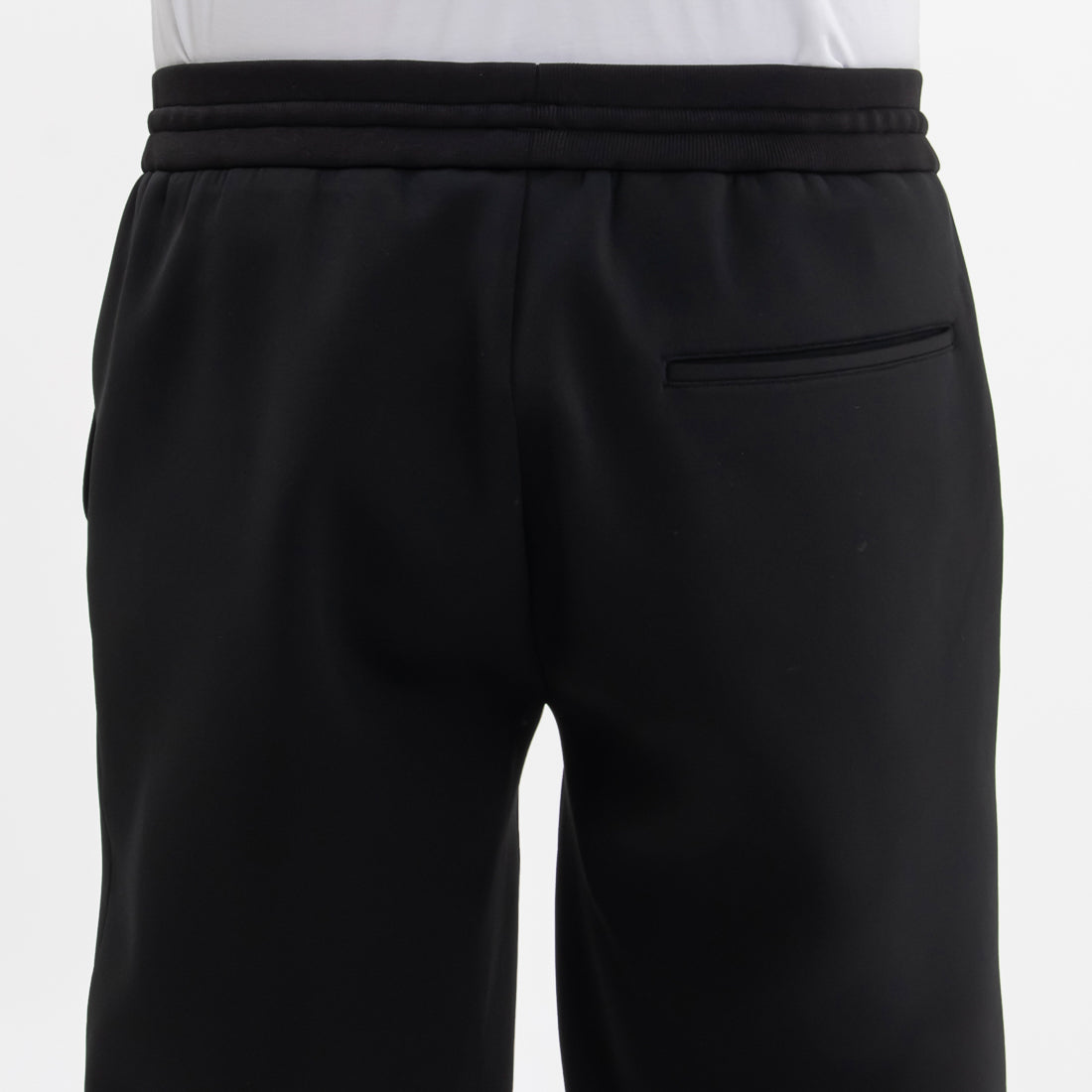 Triacetate Scuba Jersey Jogger Pants Color: Black