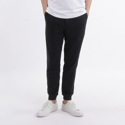 【Renewal】Smooth Terry Jogger Pants Color: Black