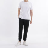 【Renewal】Smooth Terry Jogger Pants Color: Black