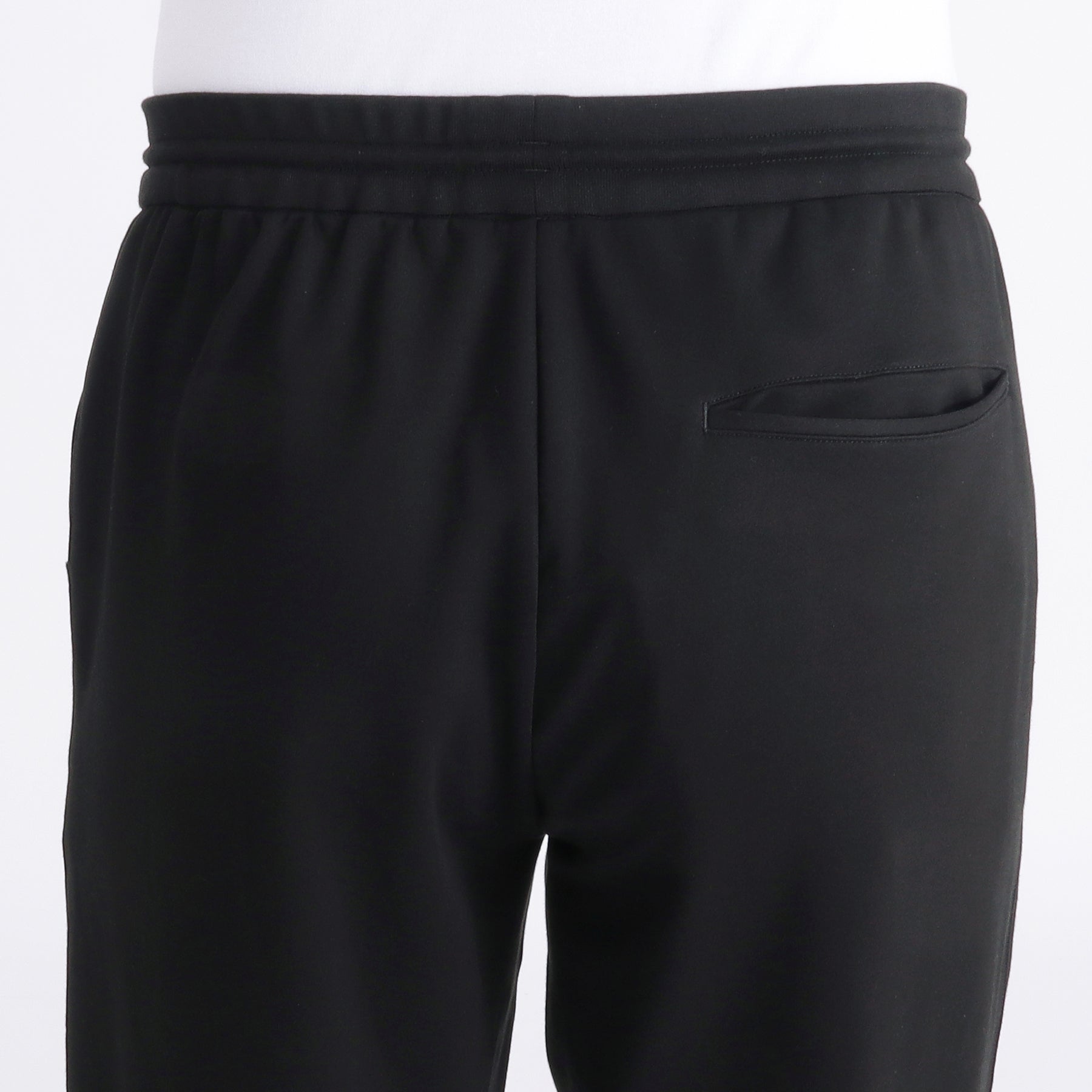 【Renewal】Smooth Terry Jogger Pants Color: Black