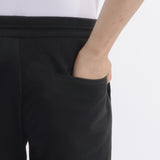 【Renewal】Smooth Terry Jogger Pants Color: Black