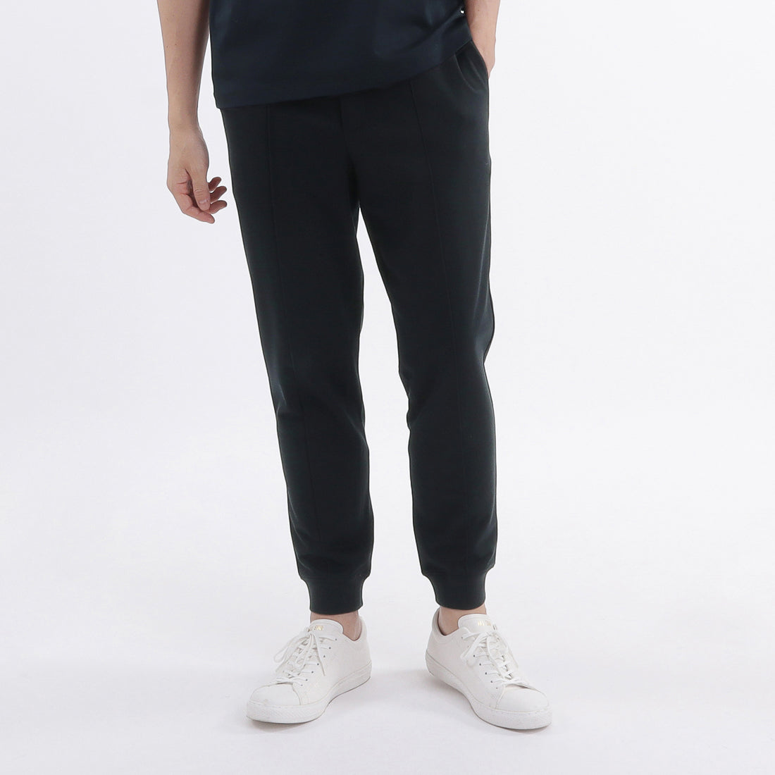 スビンプラチナムスムーステリー ジョガーパンツ ネイビー | ＋CLOTHET