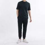 【Renewal】Smooth Terry Jogger Pants Color: Navy