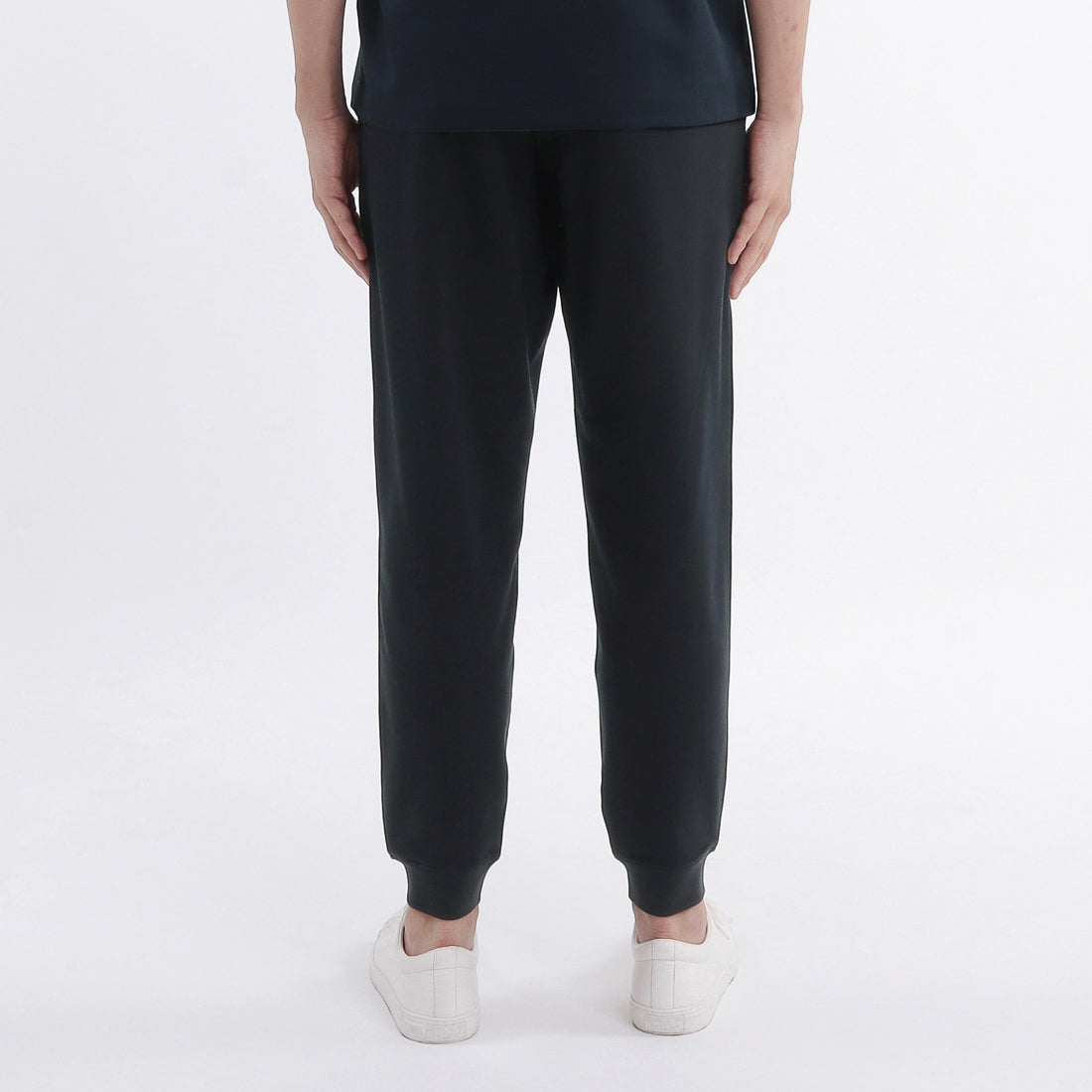 【Renewal】Smooth Terry Jogger Pants Color: Navy