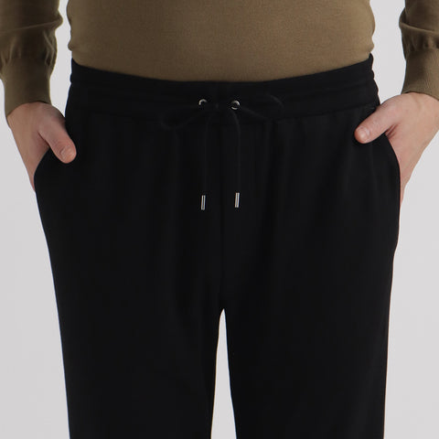 【Renewal】Smooth Terry Sweatpants Color: Black