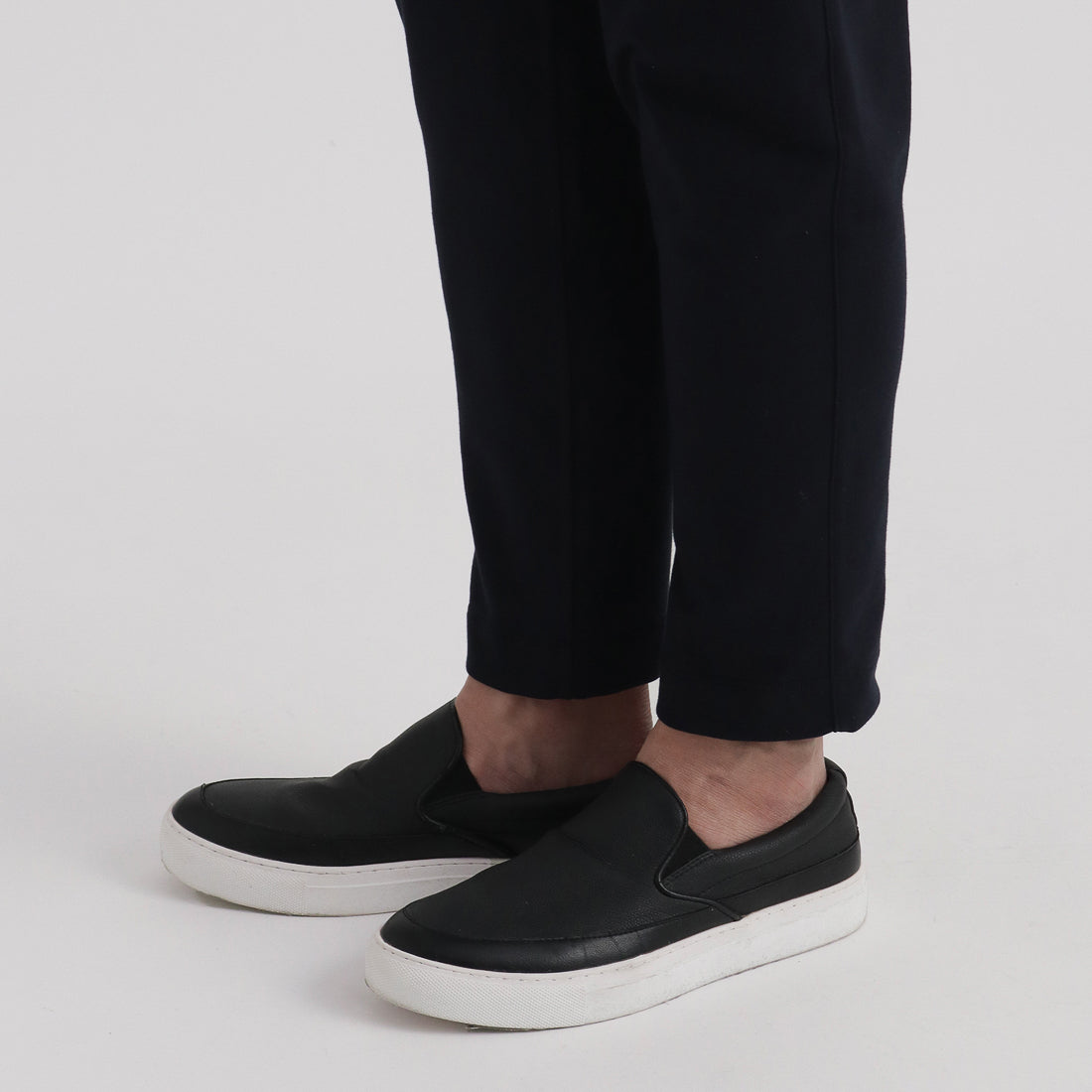 【Renewal】Smooth Terry Sweatpants Color: Navy