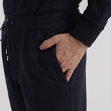 【Renewal】Smooth Terry Sweatpants Color: Navy