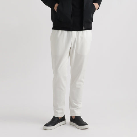 【Renewal】Smooth Terry Sweatpants Color: Off White