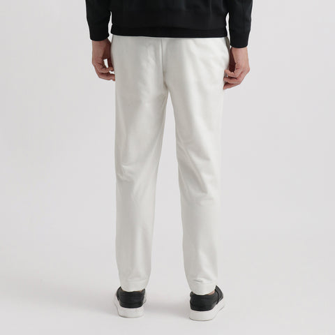 【Renewal】Smooth Terry Sweatpants Color: Off White