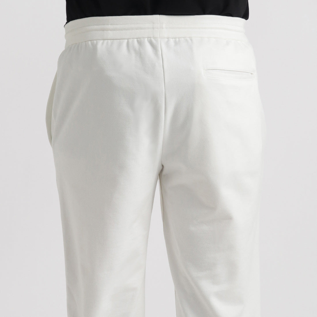 【Renewal】Smooth Terry Sweatpants Color: Off White