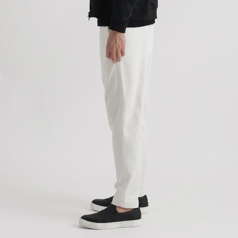 【Renewal】Smooth Terry Sweatpants Color: Off White