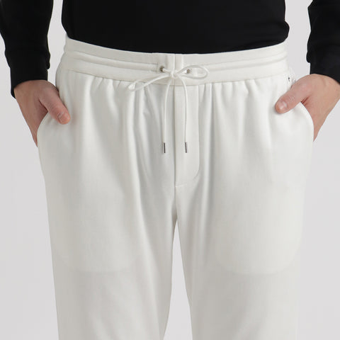 【Renewal】Smooth Terry Sweatpants Color: Off White