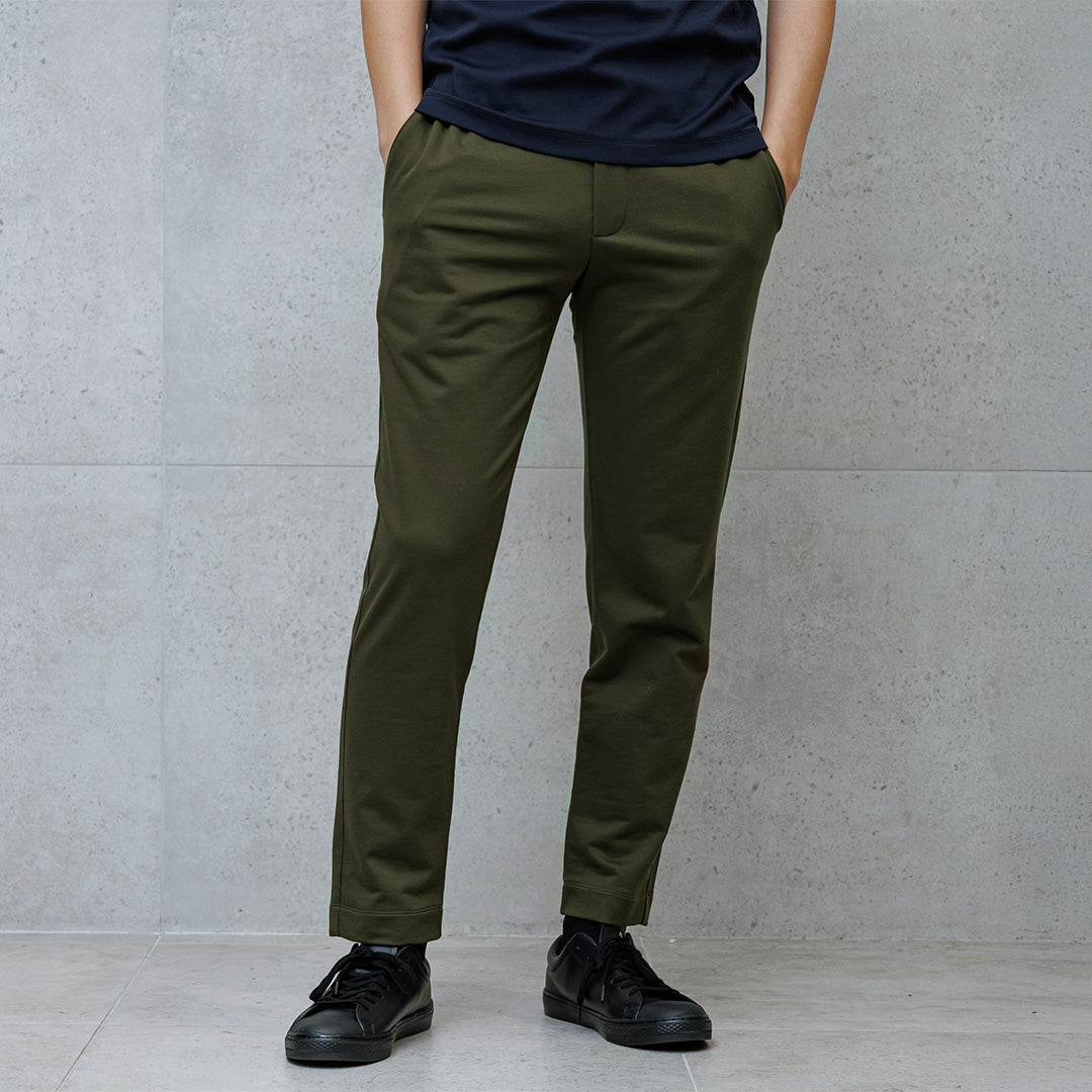 Smooth Terry Sweatpants Color: Olive