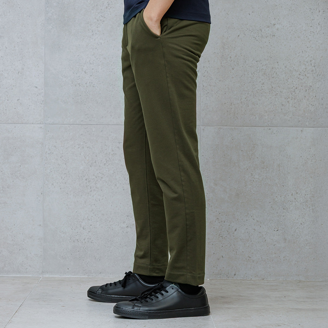 Smooth Terry Sweatpants Color: Olive