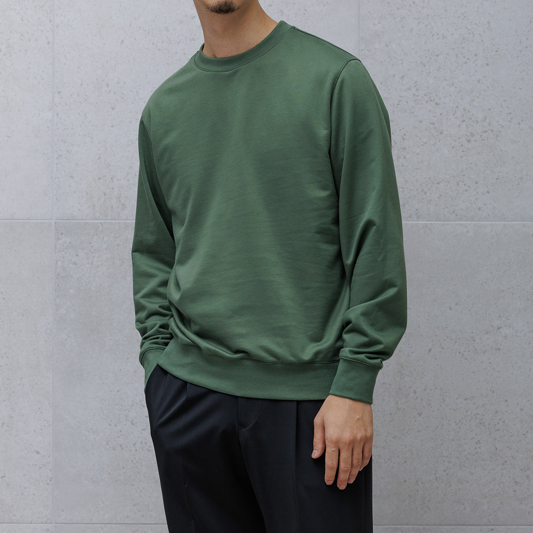 Smooth Terry Sweatshirt Color: Cedar