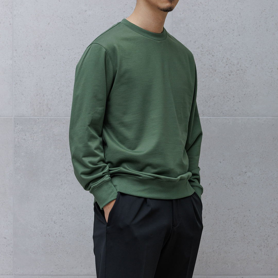 Smooth Terry Sweatshirt Color: Cedar