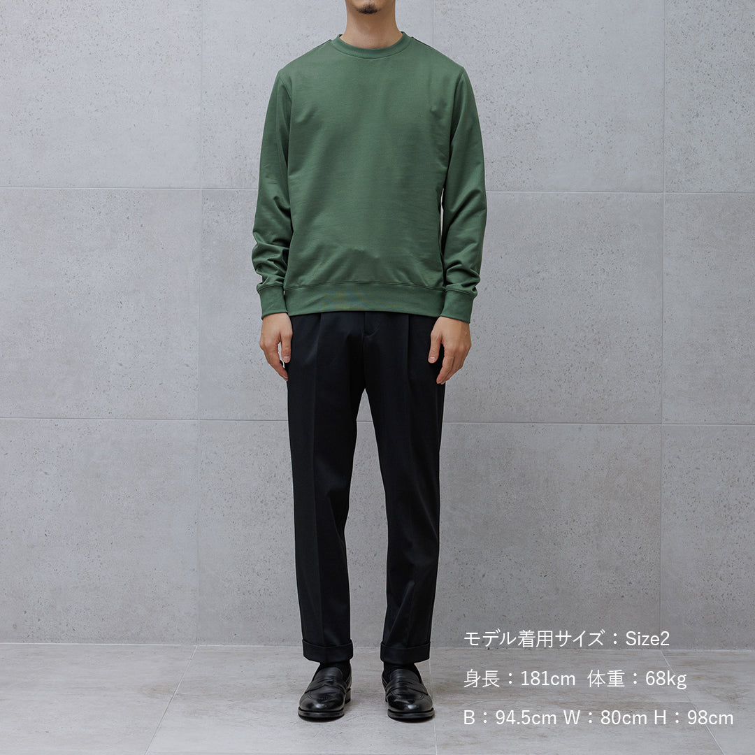 Smooth Terry Sweatshirt Color: Cedar