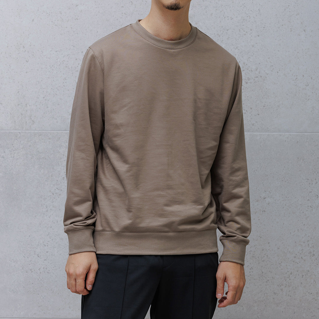 Smooth Terry Sweatshirt Color: Mocha