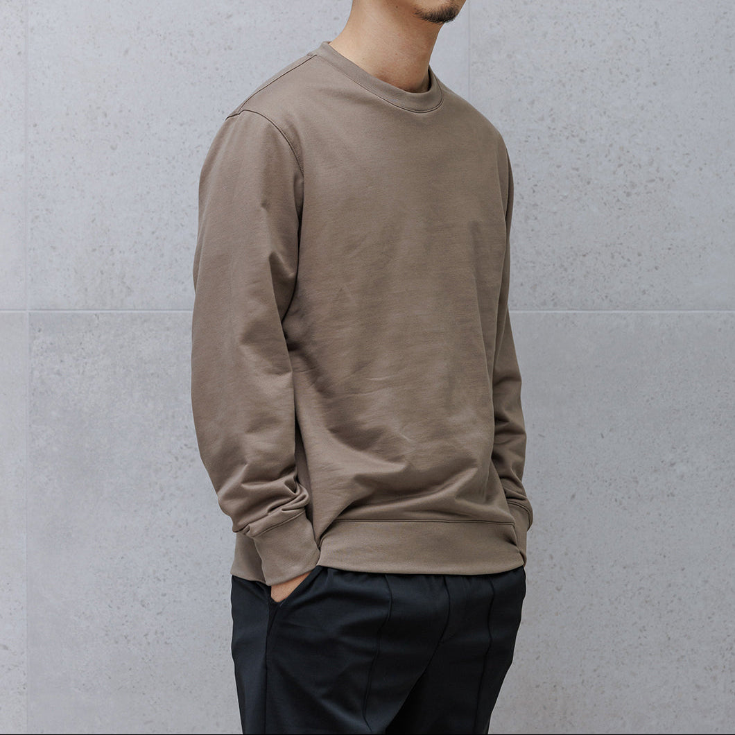 Smooth Terry Sweatshirt Color: Mocha