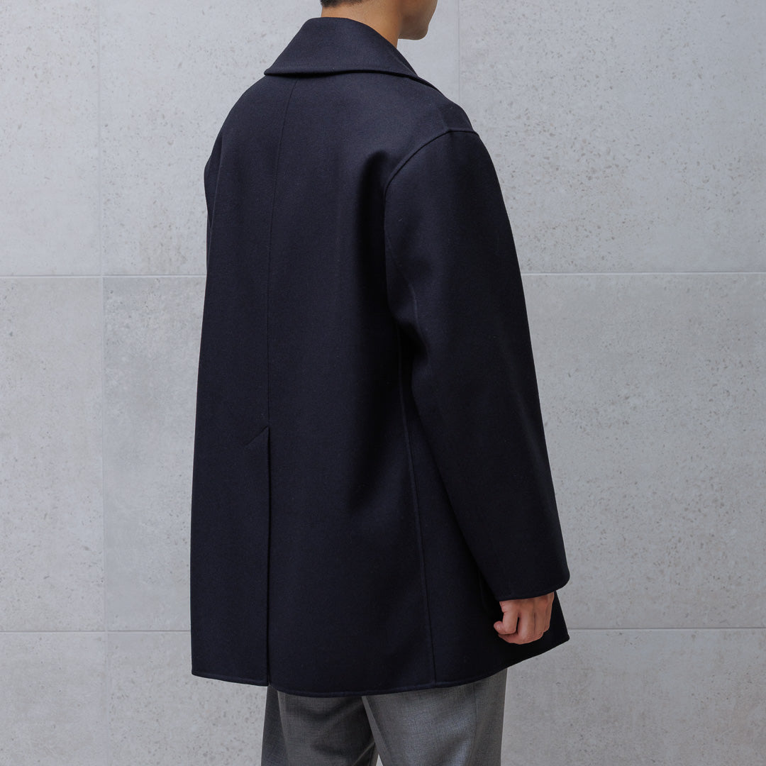Super140'sメルトン シングルアルスターコート | ＋CLOTHET ONLINE