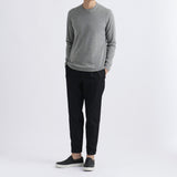 【THE LIMITED EDITION】Crew Neck Knit Color: Light Gray