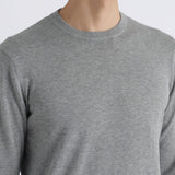 【THE LIMITED EDITION】Crew Neck Knit Color: Light Gray