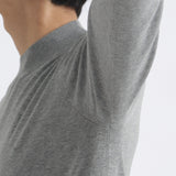 【THE LIMITED EDITION】Mock Neck Knit Color: Light Gray