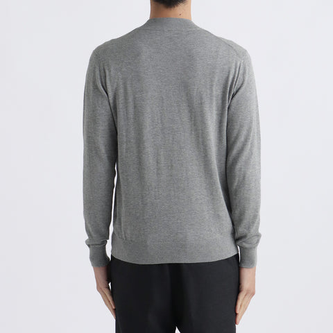 【THE LIMITED EDITION】Mock Neck Knit Color: Light Gray