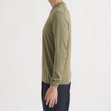 【10月下旬発送】Crew Neck Knit Color: Dry Khaki