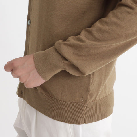 Knit Cardigan Color: Fawn