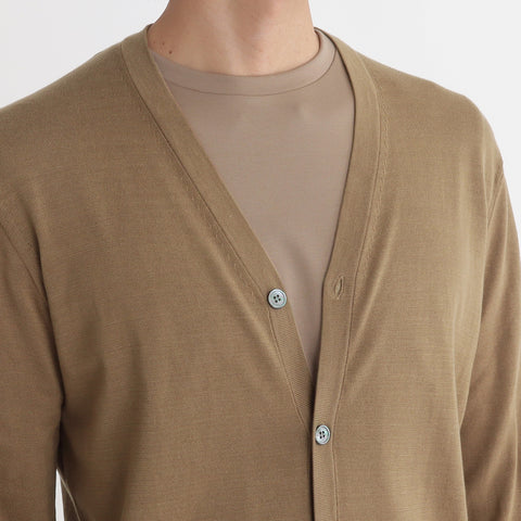 Knit Cardigan Color: Fawn