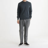 Mock Neck Knit Color: Graphite Blue