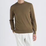 Mock Neck Knit Color: Fawn