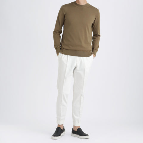 Mock Neck Knit Color: Fawn