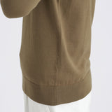 Mock Neck Knit Color: Fawn