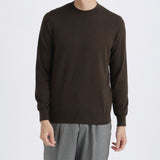 Mock Neck Knit Color: Oak