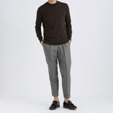 Mock Neck Knit Color: Oak