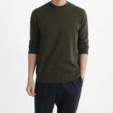 Mock Neck Knit Color: Olive