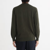 Mock Neck Knit Color: Olive