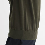 Mock Neck Knit Color: Olive