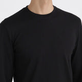 【Renewal】Tailored Long Sleeve T-shirt Color: Black